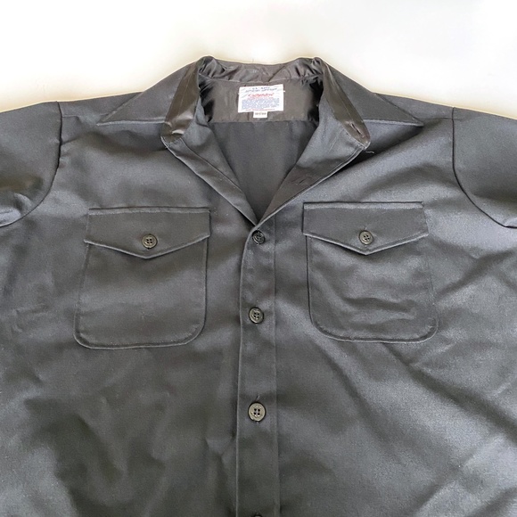 Authentic U.S. NAVY Official Uniform Size 16.5 - 36 Long Sleeve Button Up Shirt - Picture 2 of 11